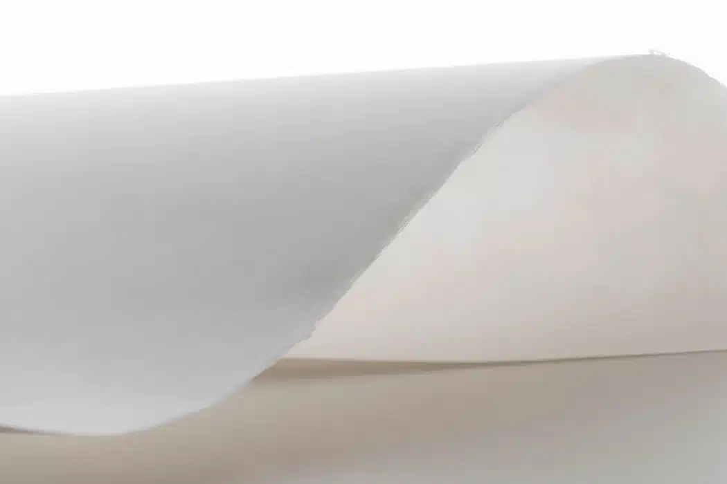 Opgevolde vel van Awagami papier