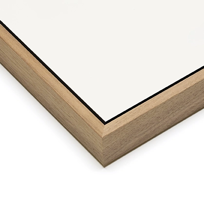 Baklijst walnoot met houtnerf